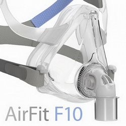 ResMed AirFit F10 - рото-носовая маска (размер S, М, L)